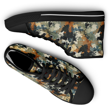 Chokefish™ Urban Peak Retro High Tops-Acid-Wash-011-2